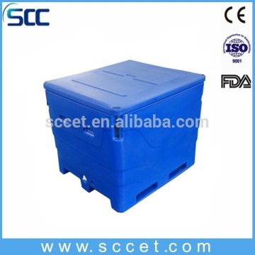 Thermal Insulated Plastic Fish Box/400liters