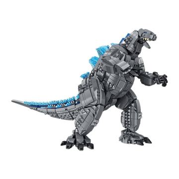 Flytec DIY Cartoon Monster Model Building Blocks Set: Engaging Light-Up Toy for Boys