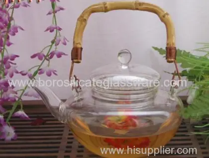 Glass Tea Pot Glass Strainers 