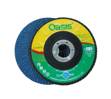 OASIS WA-4-1/2" 115x22mm 60# Flap Disc for Stainless Steel/Inox