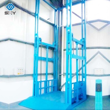 4M Hydraulic Cargo Lift Platform Manlift Warehouse Elevator