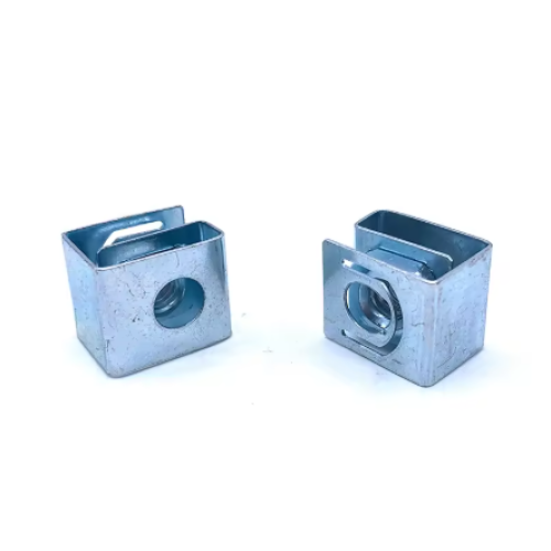 Quadrado de porcas de gaiola de aço carbono galvanizado para eletrônicos
