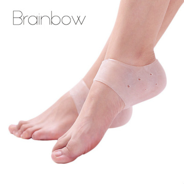 2pcs=1pair Silicone Gel Heel Socks Orthopedoc supplies Moisturizing Anti-slip Maintenance Cracked Foot Skin Care Protectors Tool