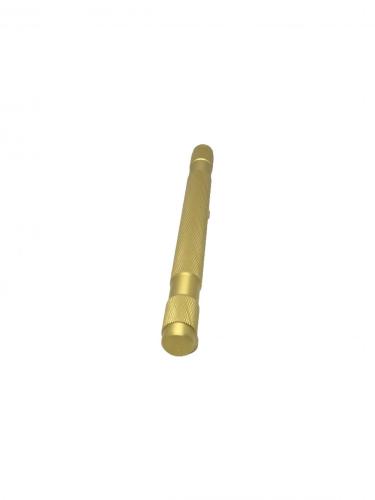 PVD Gold Grid Knurled Furniture Handle