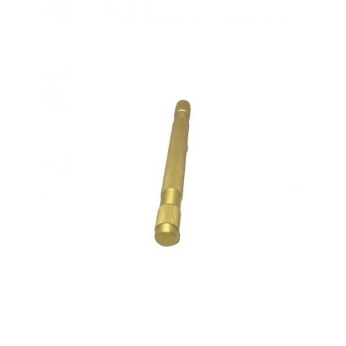 PVD Gold Grid Knurled Furniture Handle