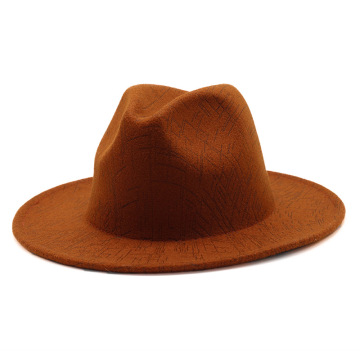 Cappello di Fedora del feltro di lana di alta qualità di alta qualità