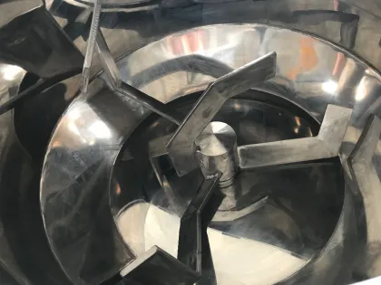 Stainless Steel Huare Industrial Color Mixer: HHS-50E, HHS-200E Models for Vertical Plastic Mixing