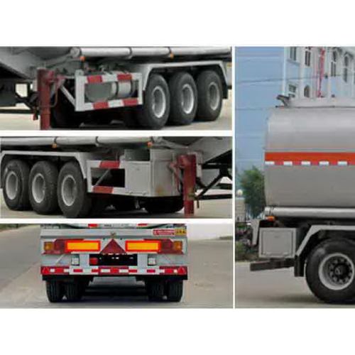 11m Tri-axle Flammable Liquid Tank Transport Semi-trailer