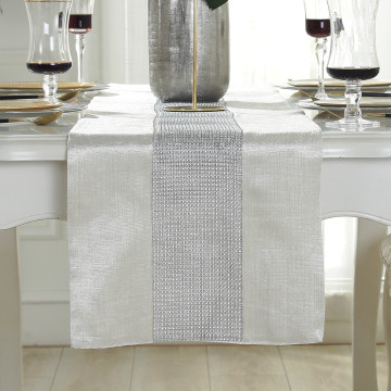 Customizable Red Velvet and Macrame Table Runners for Wedding Decorations