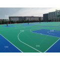 Outdoor multi-purpose sports court tiles