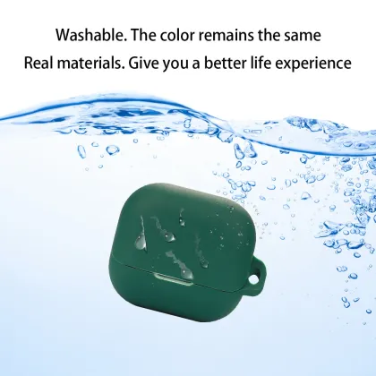 Libratone AIR+3 Buds Case Wireless Earphone Accessories Silicone Protective Case Cover with Hook