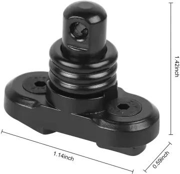 QD Keymod Sling Swivel Mount: محول حبال سريع للانفصال ومحول لتعزيز الوظائف متعددة الوظائف