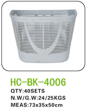 Plastic Bicycle Basket for All Kinds of Bicycle (BK-4006)