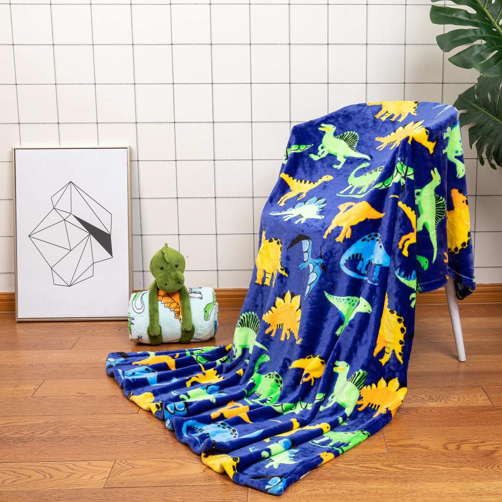 Warm cozy soft design for children blanket