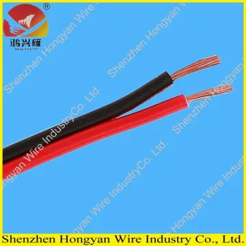 300/300v Twin flat Flexible PVC electric wire