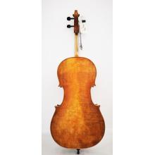 Professionell handarbetad flammad cello