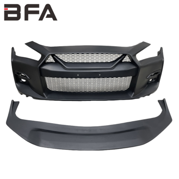 LB Front Bumper Body Kit with Carbon Fiber Spoiler for Infiniti Q50/Q50S