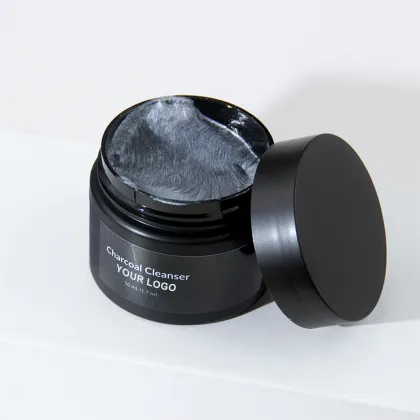 Charcoal Face Deep Cleansing Black Head Remover Oil Control Facial Cleanser for Men