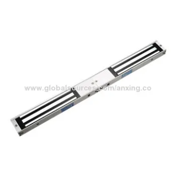 Double Door Magnetic Lock, 1,200lbs Holding Force with LED Light, CE/FCC-markedNew