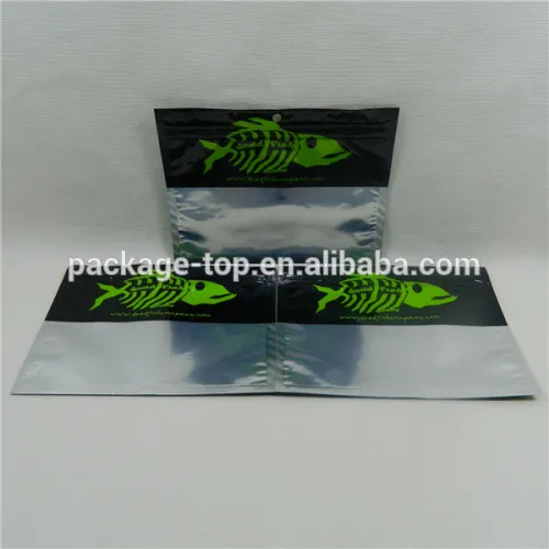Printed Zip Lock Plastic Bags For Fishing Lures, High Quality Printed