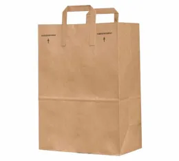 Handmade dyed paper shopping gift bags