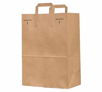 Handmade dyed paper shopping gift bags