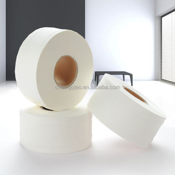 Custom Embossed Toilet Paper Bulk Wholesale 4ply Water-Soluble Virgin Wood Pulp Jumbo Roll