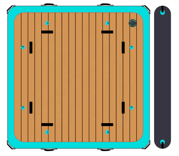 Drop Stitch Fabric Floating Island Yacht Dock Inflatable Platform" could be shortened to "Inflatable Drop Stitch Floating Island Yacht Dock." However, for better search engine optimization and clarity, a more refined title might be:

"Inflatable Drop Stit