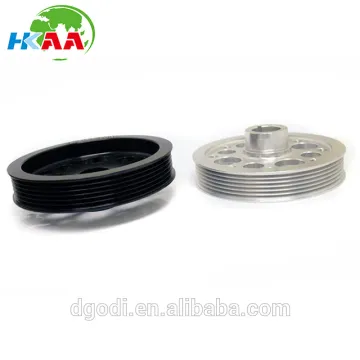 CNC Machining Light Weight Aluminum Engine Crankshaft Crank Pulley