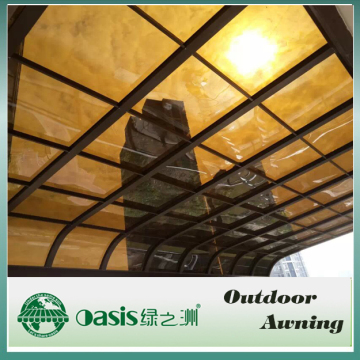 Aluminum polycarbonate canopy