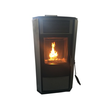 Fashion Style Sawdust Particle Burning Automatic Pellet Burner Fireplace