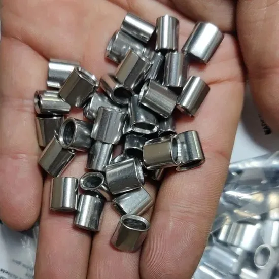 Durable Stainless Steel Crimp Clamps for Wire Rope Connections