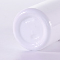 Round shoulder white glass bottle with long nozzle