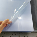 Feuille en PVC en plastique transparent