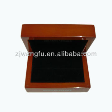 single wooden cufflink box wholesale