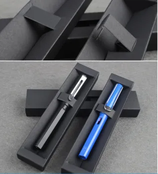 Natural Black Paper Card Ball-point Pen Packaging Box