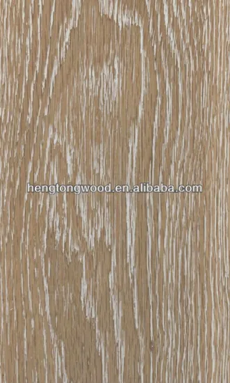 Oak white washed brushed engineering wood flooring, engineered Flooring, hardwood flooring RLX127X15mm/2.0