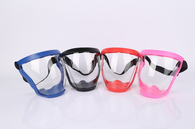 Transparent Large Field Of View Protective Face Shield