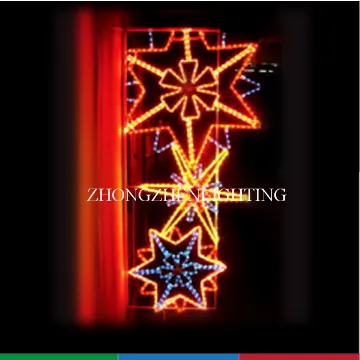 led 2D motif christmas lights