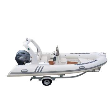 Orca Hypalon 5.4m Fiberglass Inflatable Rib Boat for Sale