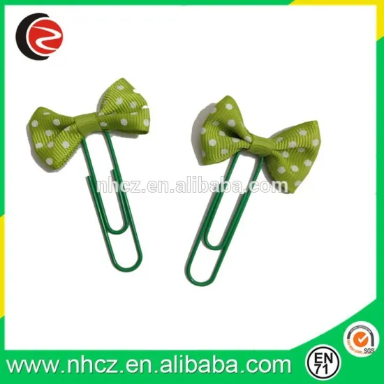 Green Fabric Souvenir Bookmark