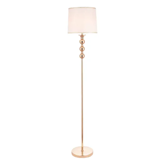 Modern Fabric Classic Standing Lamp - Tall Vintage Floor Lamp for Bedroom and Living Room