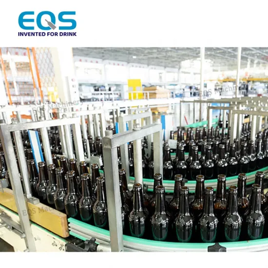 Glass Bottle Filling and Capping Machine for Beer and Carbonated Drinks