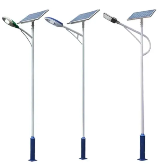 Solar Street Light Pole With Base