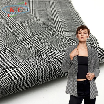 TR Hound Tooth Blazer Suit: Classic Polyester Rayon Spandex Women's Wear