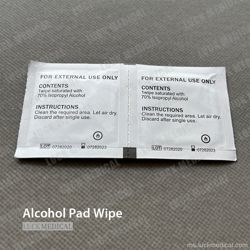 Pad Alkohol Isopropil Antiseptik Buang