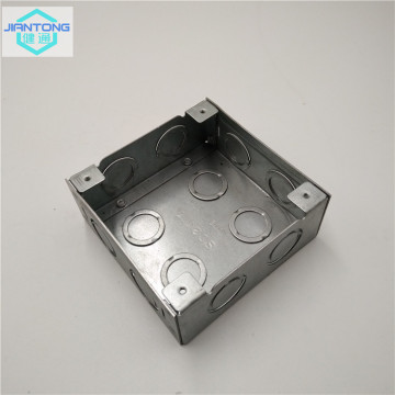 galvanized sheet metal stamped electrical junction box