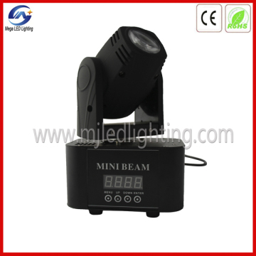 10W White Mini LED Beam Moving Head Light