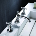 Widespread Bathroom Hot And Cold Water Faucet