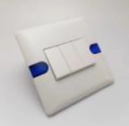 double household bakelite wall switch socket